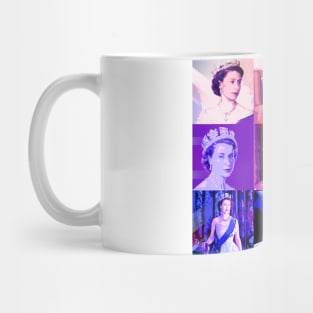 Queen Elizabeth Warhol Mug